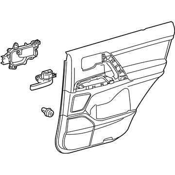 Toyota 67640-60F60-C1 Door Trim Panel