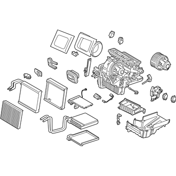 Ford GV6Z-19B555-MA Evaporator Assembly