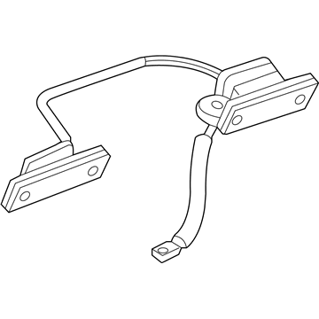 GM 95063640 License Lamp