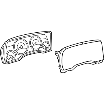 Mopar 5107023AF Cluster