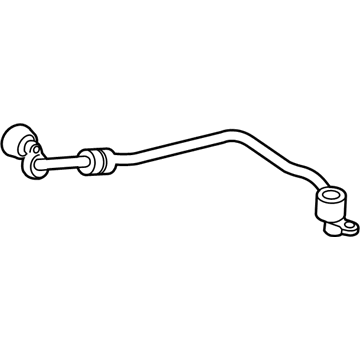 BMW 11-42-8-654-387 Oil Feed Line, Exhaust Turbocharger