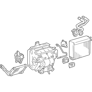 Toyota 87050-48050 Evaporator Assembly