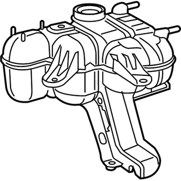 Mopar 5165708AA Bottle-COOLANT Recovery