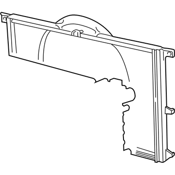 BMW 17-10-1-440-252 Fan Shroud