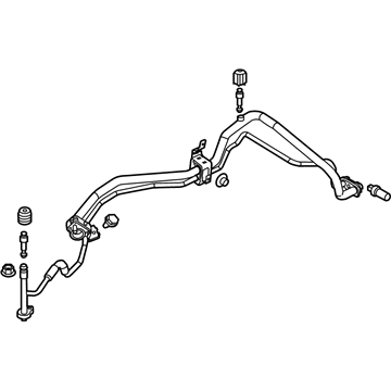 Ford F1FZ-19A834-A Front Pressure Hose