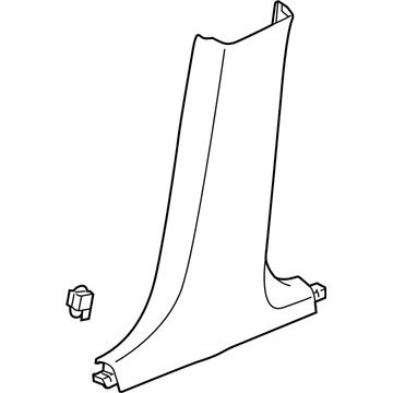 GM 84083933 Lower Center Pillar Trim