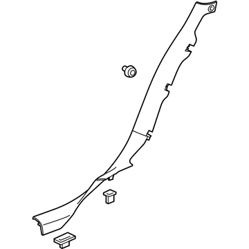 GM 23154498 Lock Pillar Trim