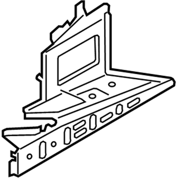 BMW 41-00-7-248-133 Trunk Floor Left