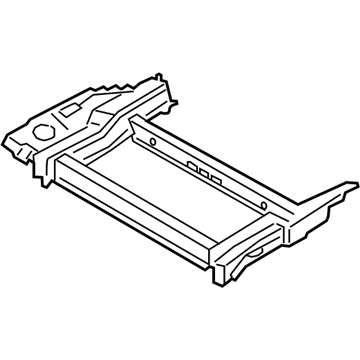 BMW 41-00-7-248-129 Carrier Structure, Luggage-Compartment. Floor