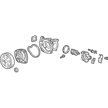 GM 25201452 Water Pump Assembly