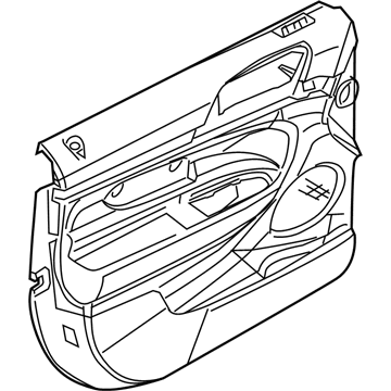 Ford AE9Z-7423942-BA Door Trim Panel