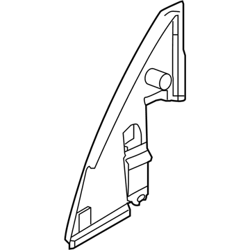 Nissan 80292-6CA0A Corner FINISHER RH In