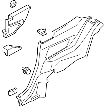 Ford FR3Z-6331012-AB Quarter Trim Panel