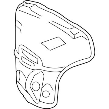 Lexus 17167-0V030 INSULATOR, Exhaust Manifold Heat