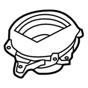 Hyundai 96380-3V100 Subwoofer Speaker Assembly