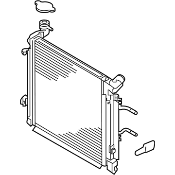 Kia 25310D5200 Radiator Assembly