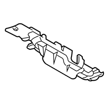 Hyundai 29136-2E000 Air Guard, Right