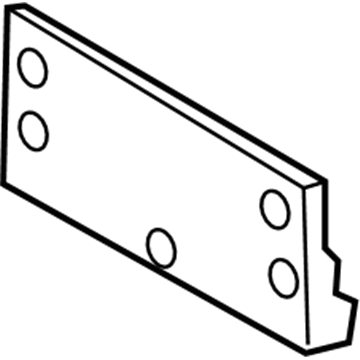 BMW 51-11-8-059-896 Licence Plate Holder