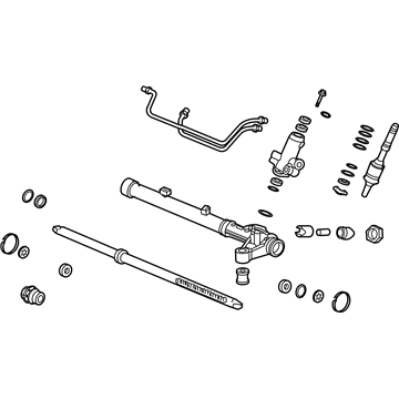 Honda 53601-SNA-A02 Rack, Power Steering