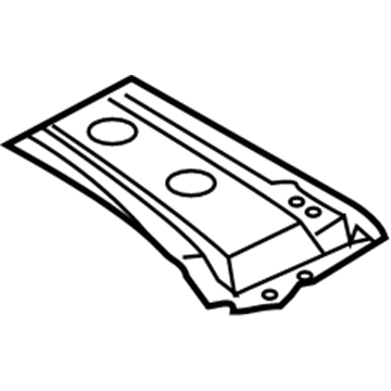 Nissan 73230-1AA0A Rail-Rear Roof
