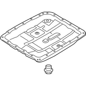 Hyundai 45280-49600 Pan Assembly-Automatic Transaxle Oil