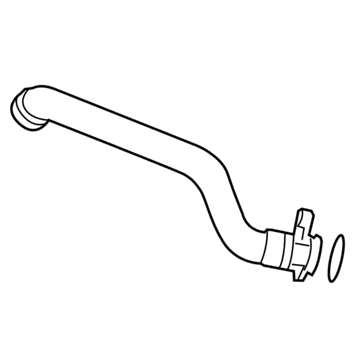 BMW 11-53-7-585-023 Water Hose