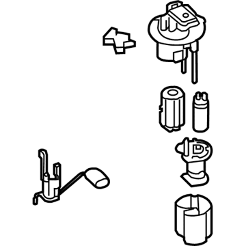 Hyundai 31110-C2500 Fuel Pump & Sender Module Assembly