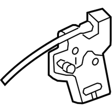 Ford 7W7Z-5443200-A Latch Assembly