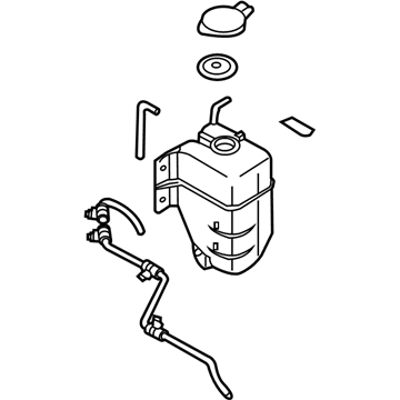 Hyundai 25430-4D600 Reservoir Tank Assembly