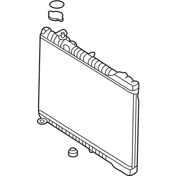 Kia 253104D970 Radiator Assembly