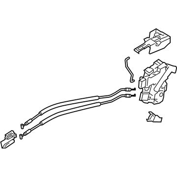 Kia 81320A7251 LATCH ASSY-FRONT DOO