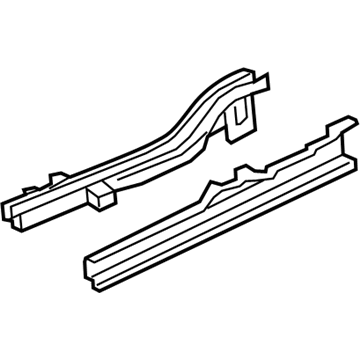 Honda 65160-SJC-A01ZZ Frame Sub, L. FR. Floor