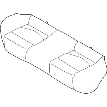 Kia 891601M010AF1 Rear Seat Cushion Covering Assembly