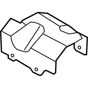 Kia 572601E000 Heat Protector Assembly