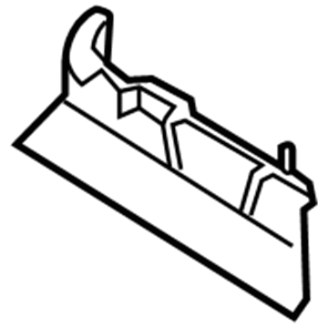 BMW 51-45-9-363-693 Cover Tunnel Passenger'S Side