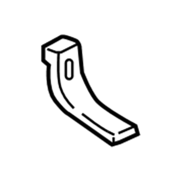 BMW 51-45-9-365-036 Bracket, Passenger'S Footwell Trim Panel
