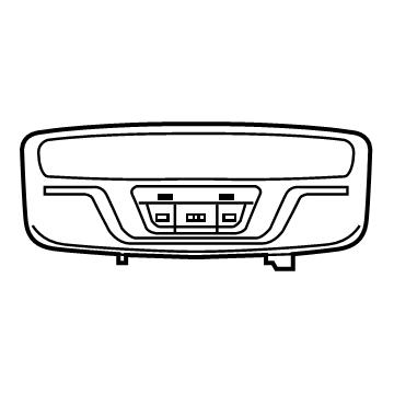 BMW 63-31-7-910-811 INTERIOR READING LIGHT LED F