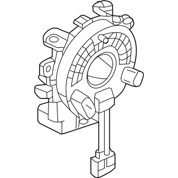 Nissan 25554-5CA0A Wire Assy-Steering Air Bag