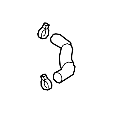 Hyundai 25414-B1100 Hose Assembly-Radiator, Upper