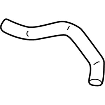 Hyundai 25414-38130 Hose Assembly-Radiator, Upper