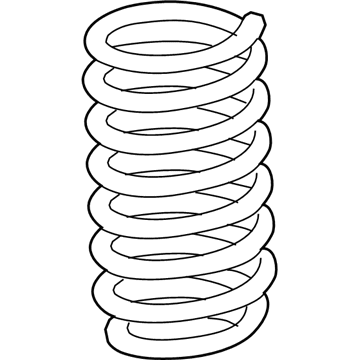 BMW 33-53-6-879-960 REAR COIL SPRING
