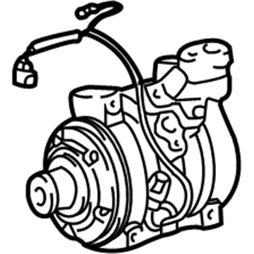 Toyota 88320-42080-84 Compressor Assembly