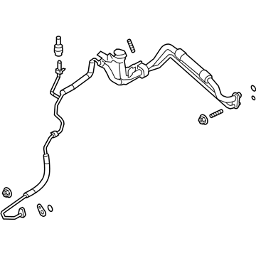 Ford DA5Z-19A834-B Evaporator Tube