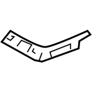 Hyundai 86513-2M000 Bracket-Front Bumper Side Support, LH
