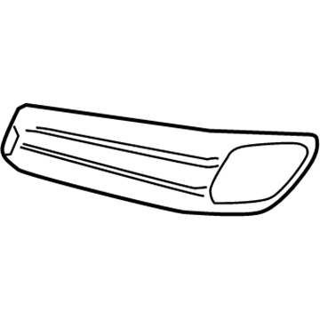Hyundai 86561-2M000 Front Bumper Side Grille, Left