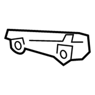 Hyundai 86551-2M000 Bracket-Front Bumper Upper Side Mounting