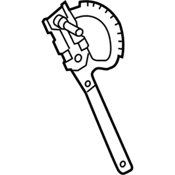 Mopar 5104343AA Front Door Window Regulator