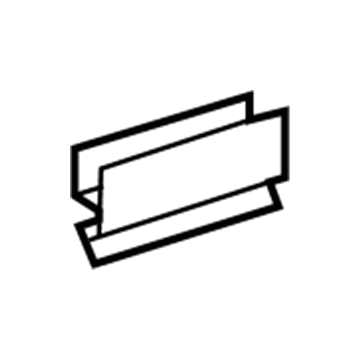 Mopar 5104029AA Channel-Glass Run Lower