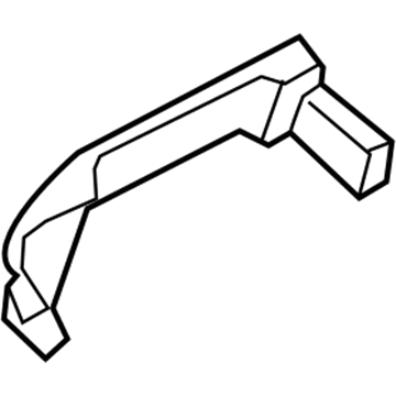 Nissan 82640-9LA0A Outside Handle Grip, Passenger Side