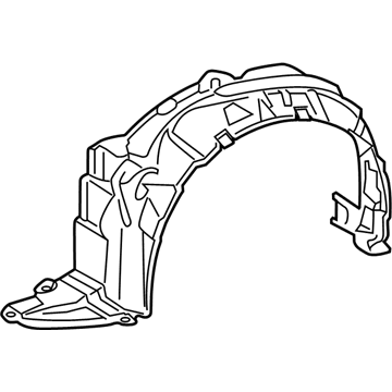 Toyota 53876-47080 Fender Liner